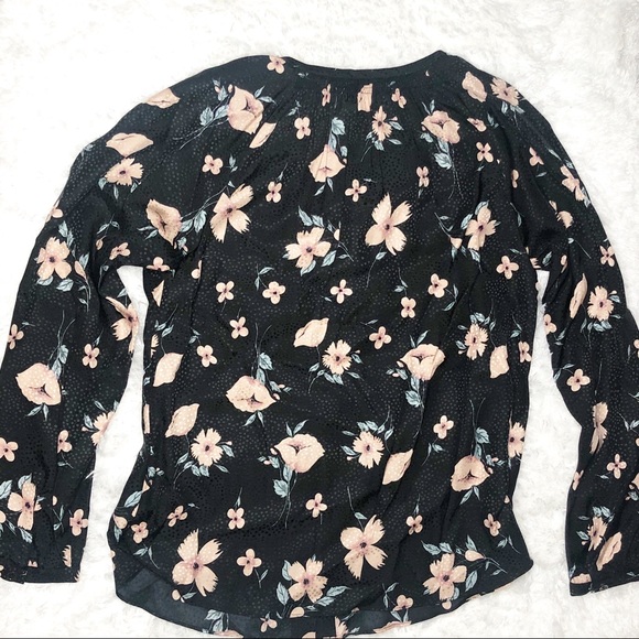 Rebecca Taylor Top Daniella NWT Long Sleeve Top 2 - Picture 7 of 8